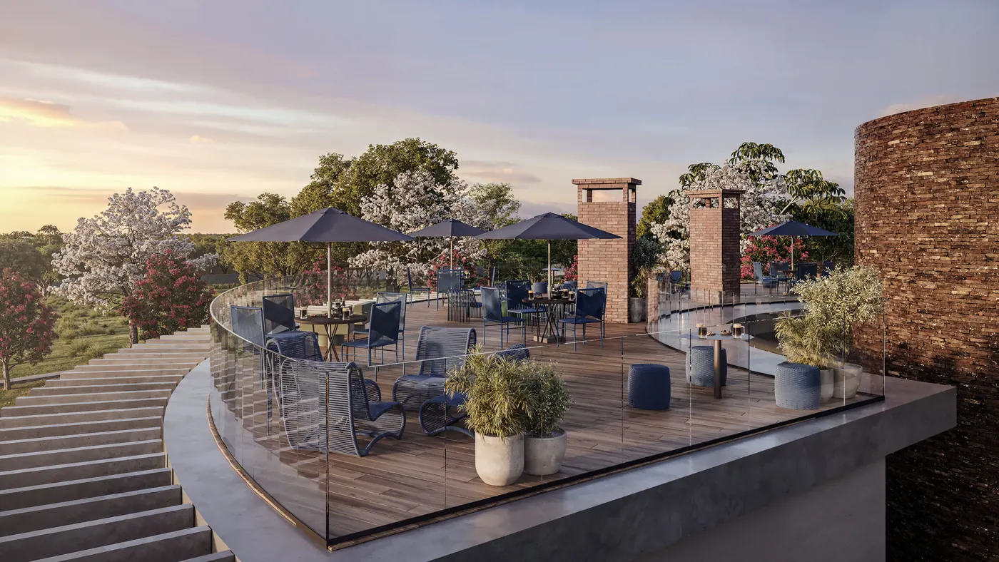 Espaço Gourmet com Mirante